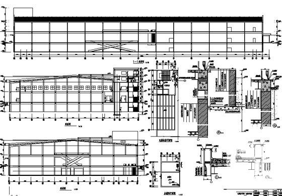 购物广场大型钢结构超市建筑施工CAD图纸 - 4
