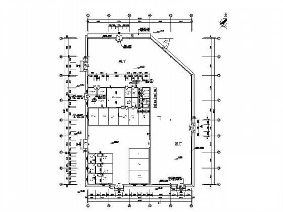 4S店单层钢结构生产维护车间建筑施工CAD图纸(楼梯大样图) - 1