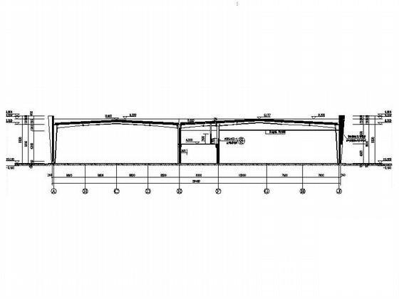 4S店单层钢结构生产维护车间建筑施工CAD图纸(楼梯大样图) - 2