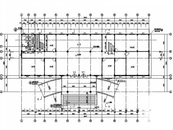 企业5层办公楼建筑扩初图纸 - 2