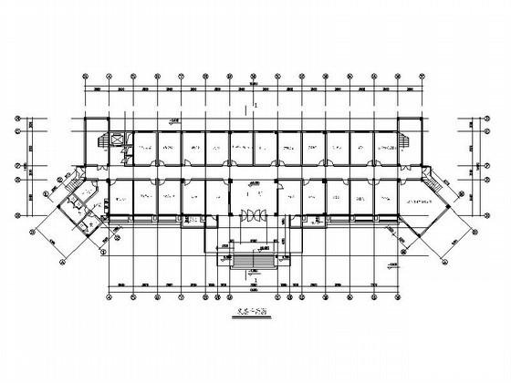 武警支队6层办公楼建筑CAD图纸 - 3
