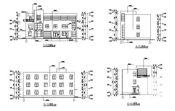 机动车检测有限公司试验楼建筑扩初图纸 - 4