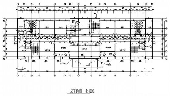 10层办公楼建筑CAD图纸 - 4