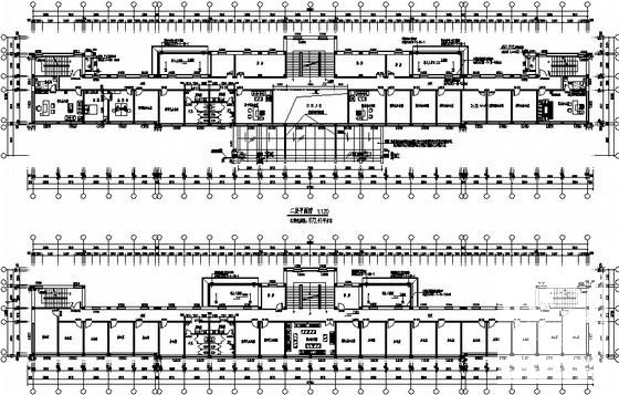 县政府办公楼建筑CAD施工图纸 - 1