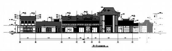 2层洛带文化艺术村街区小镇住宅（4号楼）建筑施工CAD图纸 - 4