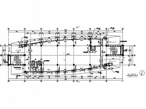 3层小型商业楼建筑方案设计CAD图纸 - 1