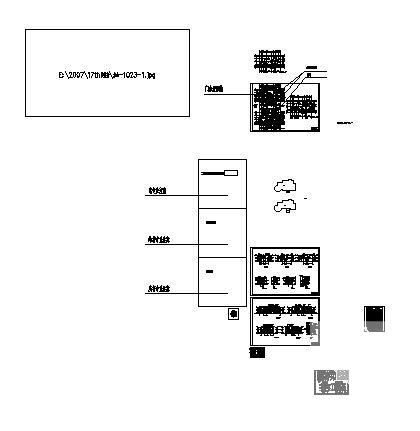 农业技术示范园二期2层赏獒楼建筑结构水暖电CAD施工图纸 - 4