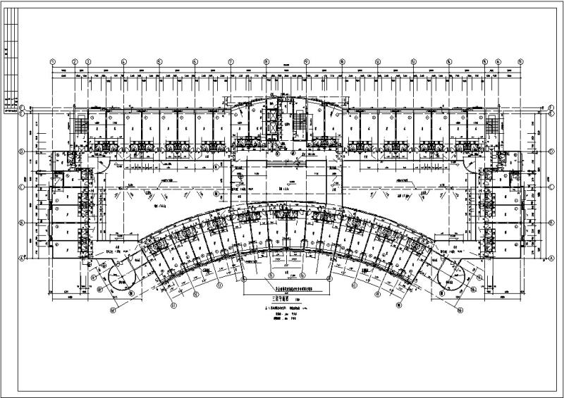 5套商业综合建筑设计方案初设图纸CAD图纸(钢筋混凝土结构) - 5