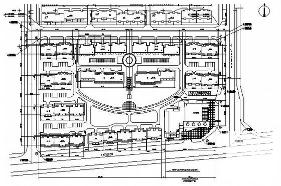 4层中央党校商业中心建筑施工CAD图纸(钢筋混凝土结构) - 4
