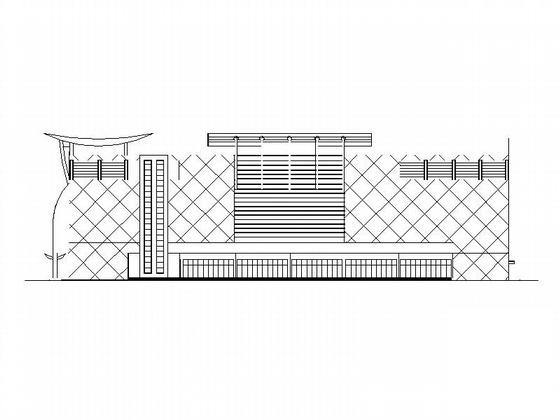 4层大型超市建筑CAD施工图纸 - 3