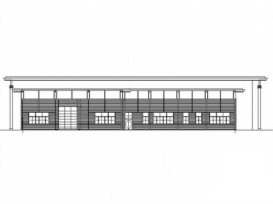 名车展示厅建筑CAD施工图纸 - 4