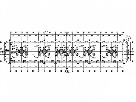 玉器文化城三栋建筑CAD施工图纸(总平面布置图) - 4