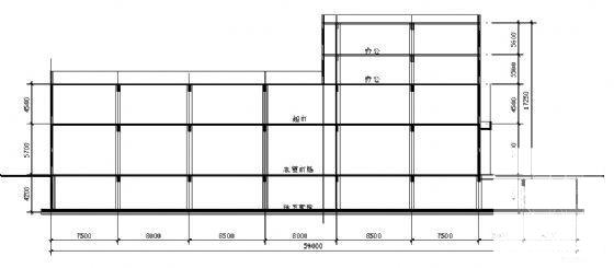4层中标农贸市场方案设计图纸(建筑面积) - 4
