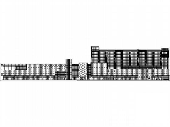 现代风格大型商业综合楼建筑施工CAD图纸(节点详图) - 2