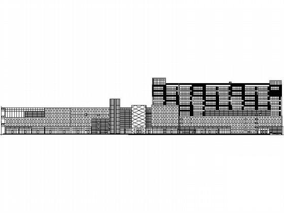 现代风格大型商业综合楼建筑施工CAD图纸(节点详图) - 2