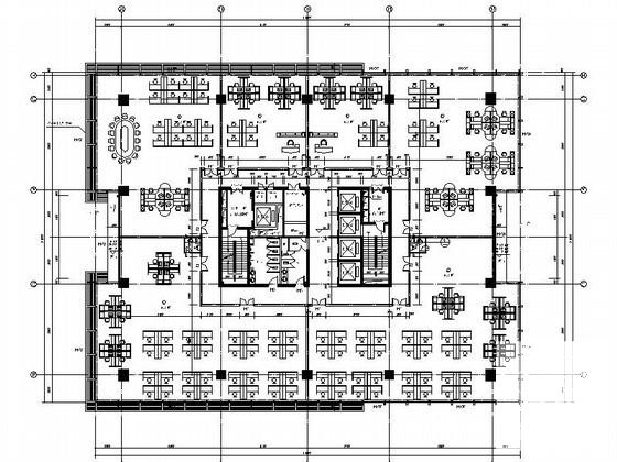 30层商务大厦建筑施工CAD图纸（99.9米） - 3