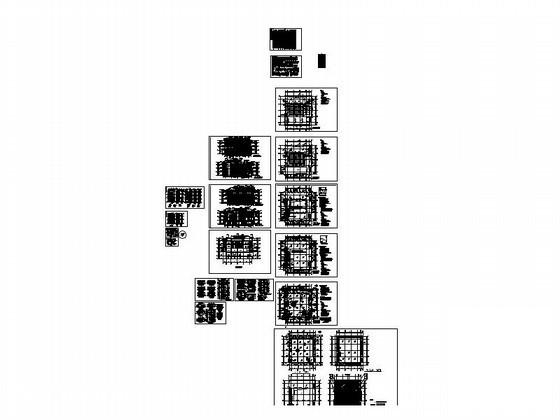 商业广场3层欧式商业用房建筑施工CAD图纸（2号楼） - 3
