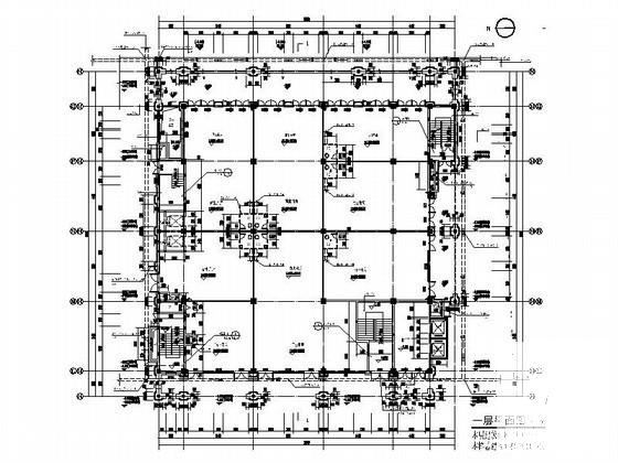 商业广场3层欧式商业用房建筑施工CAD图纸（2号楼） - 5