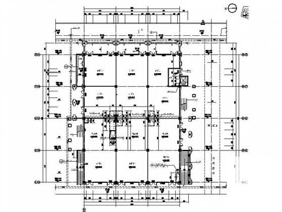 商业广场4层欧式商业建筑施工CAD图纸（6号楼）(节点详图) - 4