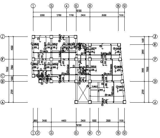 全现浇框架结构私人住宅楼结构施工图纸（灌注桩，含建筑施工CAD图纸） - 4