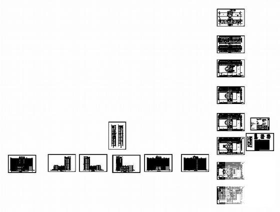 16层酒店综合楼建筑施工CAD图纸（框架结构） - 2