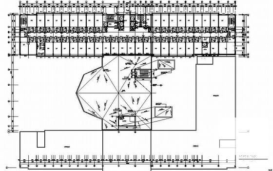 16层酒店综合楼建筑施工CAD图纸（框架结构） - 3