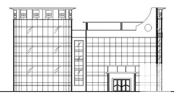 3层招待所建筑方案设计CAD图纸 - 3