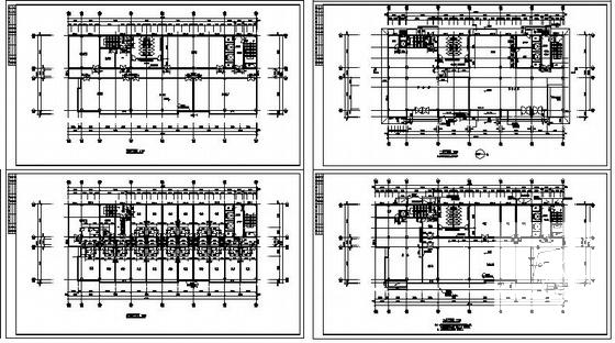 13层宾馆建筑施工CAD图纸(卫生间详图) - 3
