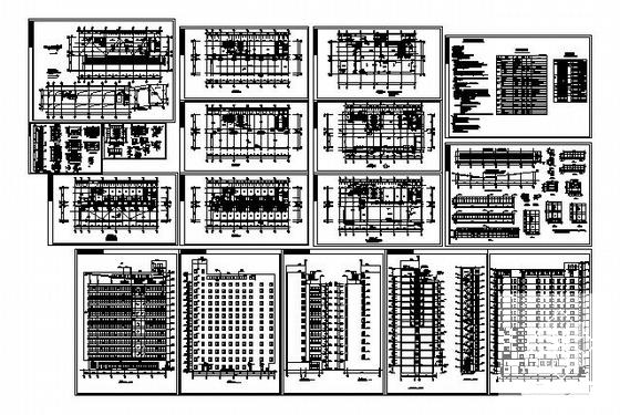 13层宾馆建筑施工CAD图纸(卫生间详图) - 4