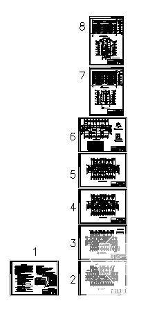 森林假日酒店5层住宅楼建筑方案设计图纸（砖混结构） - 1