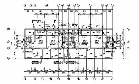 森林假日酒店5层住宅楼建筑方案设计图纸（砖混结构） - 3