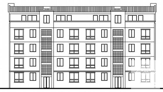 森林假日酒店5层住宅楼建筑方案设计图纸（砖混结构） - 4