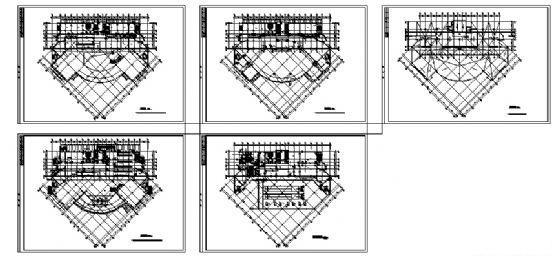 10层酒店建筑方案设计图纸（框架结构） - 4