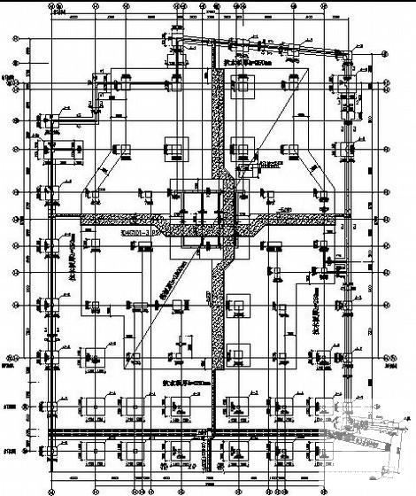 31层框支剪力墙综合楼结构CAD施工图纸 - 2