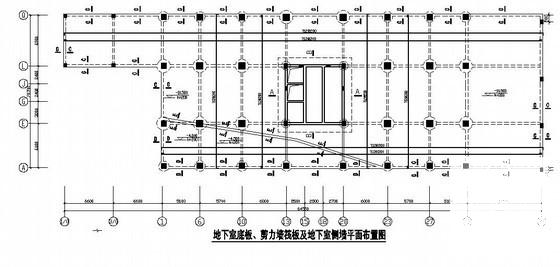 18层剪力墙结构住宅楼结构CAD施工图纸(人工挖孔桩基础) - 3