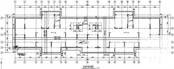 地下1层地上17层纯剪力墙安置小区结构CAD施工图纸 - 1