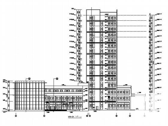 华北结算中心16层酒店建筑施工CAD图纸(卫生间详图) - 4