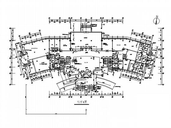 6层温泉酒店建筑CAD施工图纸 - 4