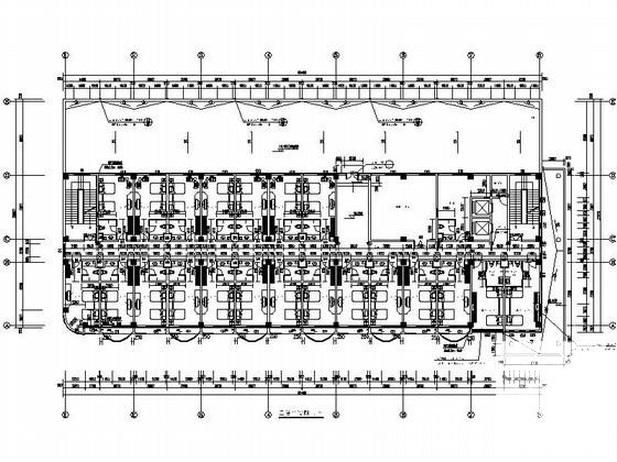 购物广场7层快捷酒店建筑施工CAD图纸(卫生间大样) - 1