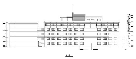 5层宾馆建筑CAD施工图纸 - 3
