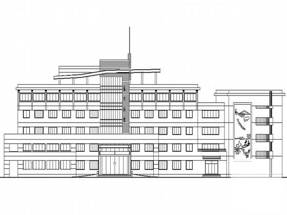 5层宾馆建筑CAD施工图纸 - 5