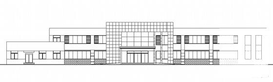 2层钢结构办公楼建筑结构施工图（装饰图纸） - 4