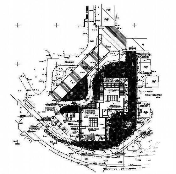 框架结构5层职业院校教学楼建筑结构CAD施工图纸 - 4