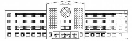 框架结构海港4层小学建筑结构CAD施工图纸 - 3