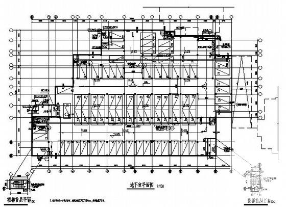 框架结构3层幼儿园建筑结构CAD施工图纸 - 3