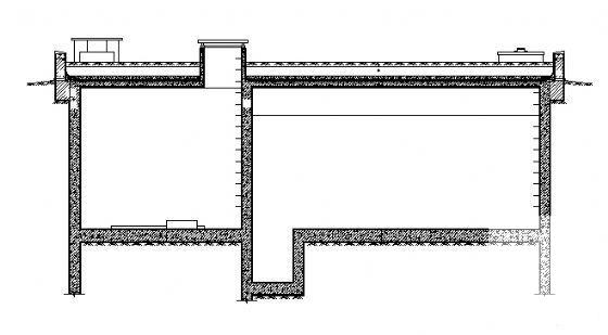 中学新建校区消防泵房建筑结构CAD施工图纸 - 4