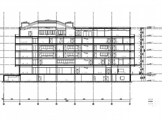 6层卫生监督所办公楼建筑施工CAD图纸 - 1