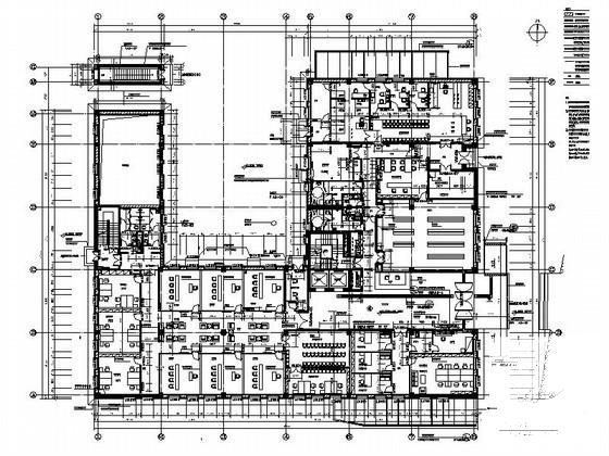 6层卫生监督所办公楼建筑施工CAD图纸 - 2