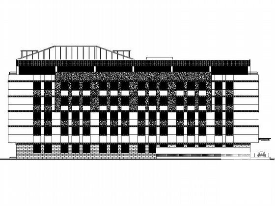 6层卫生监督所办公楼建筑施工CAD图纸 - 3