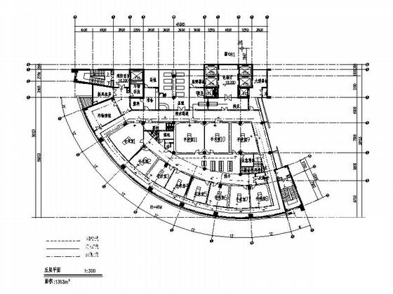 知名大学17层附属医院建筑方案设计CAD图纸 - 3